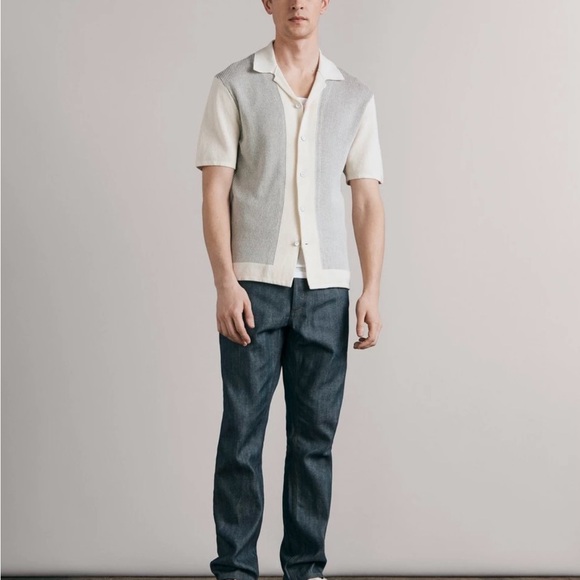 Harvey Knit Camp Shirt - Rag & Bone - Picture 2 of 9